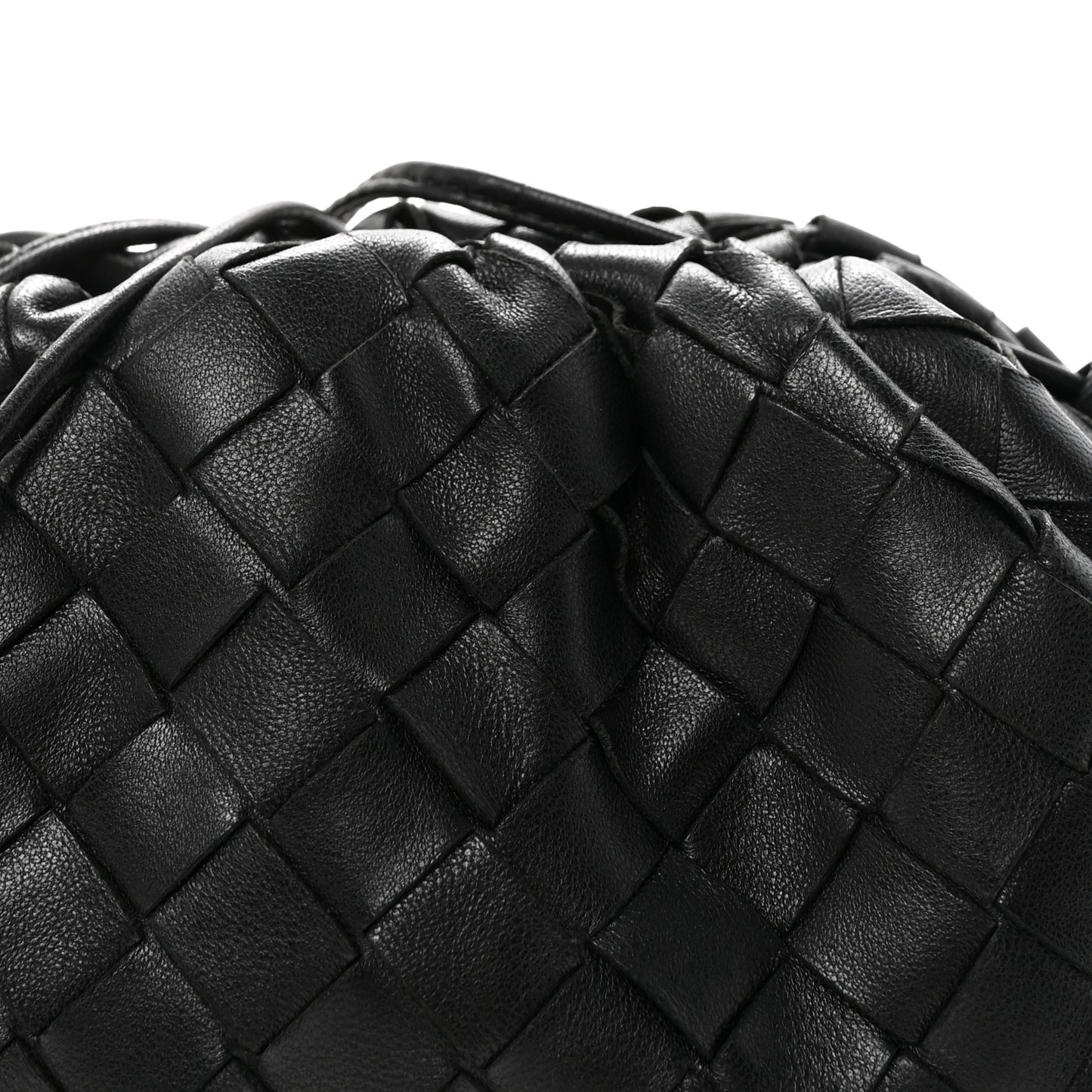 Nappa Intrecciato The Mini Pouch Black