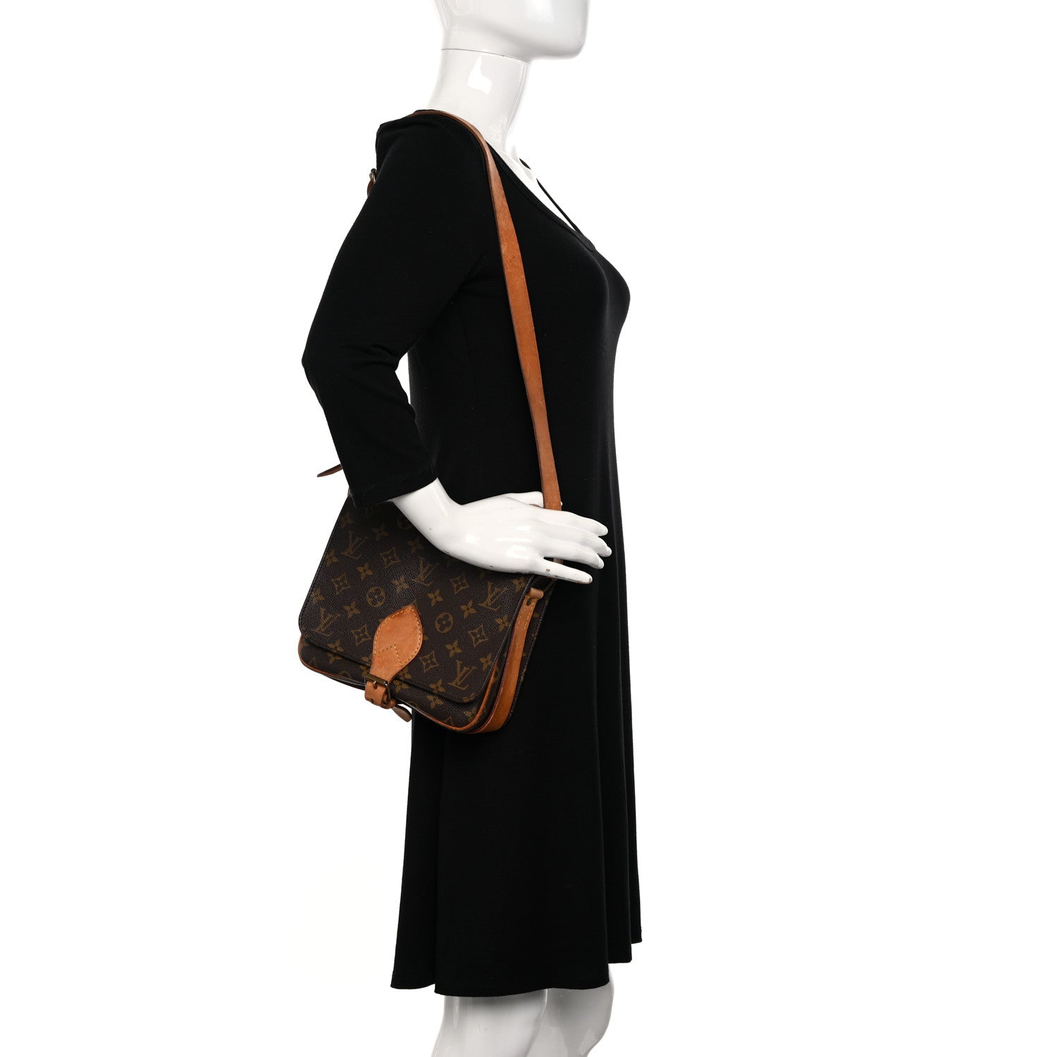 Louis Vuitton Monogram Cartouchiere 22 2 of 17