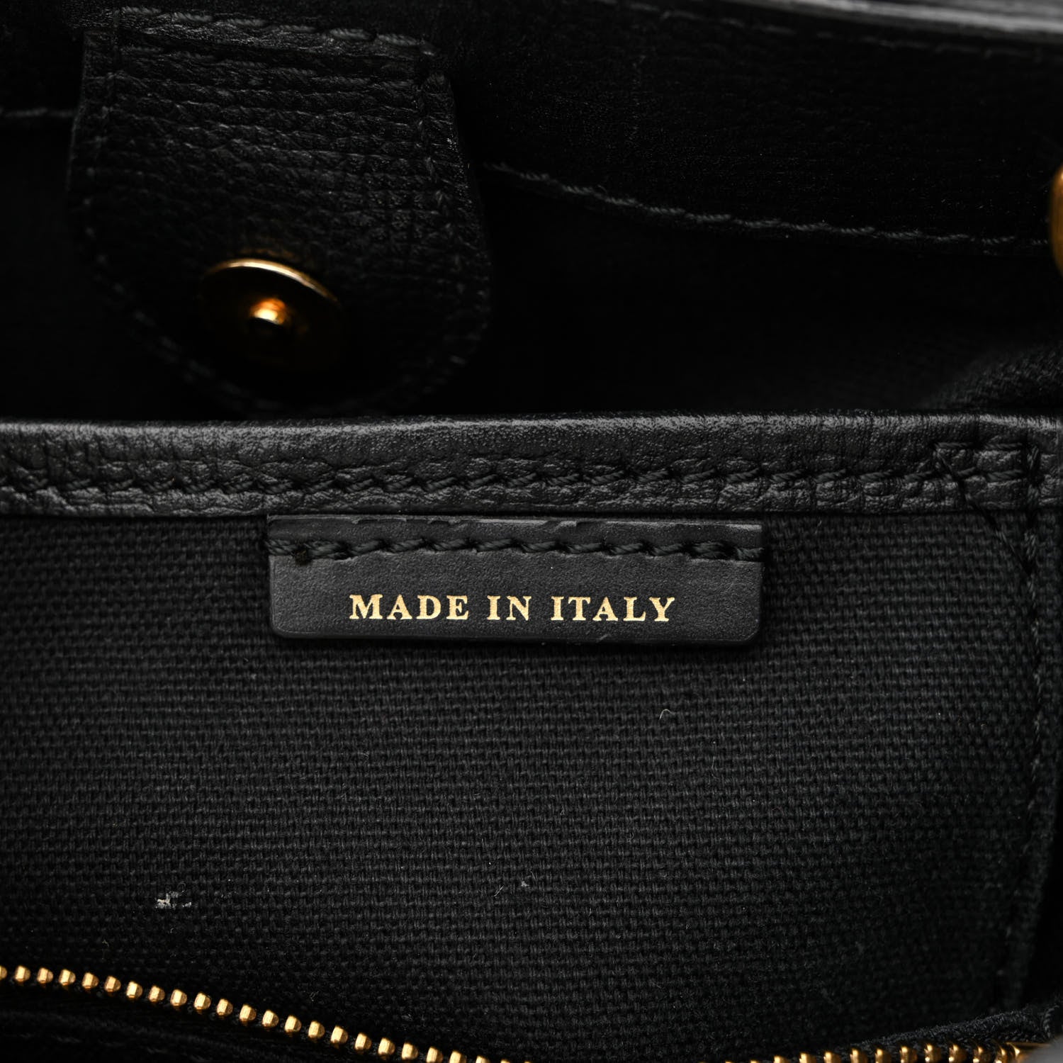 Burberry Grainy Calfskin House Check Baby Brogue Banner Tote Black 7 of 18