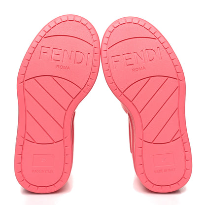 Fendi Nappa Fashion Show Platform 140mm Slide Sandals 37 Pink Dalia 5 of 8