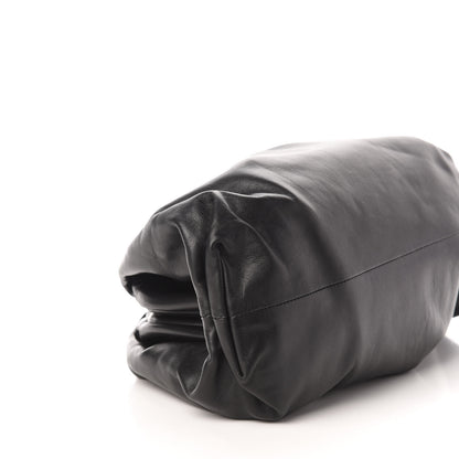 Bottega Veneta Smooth Butter Calf The Pouch Oversized Clutch Black 9 of 13