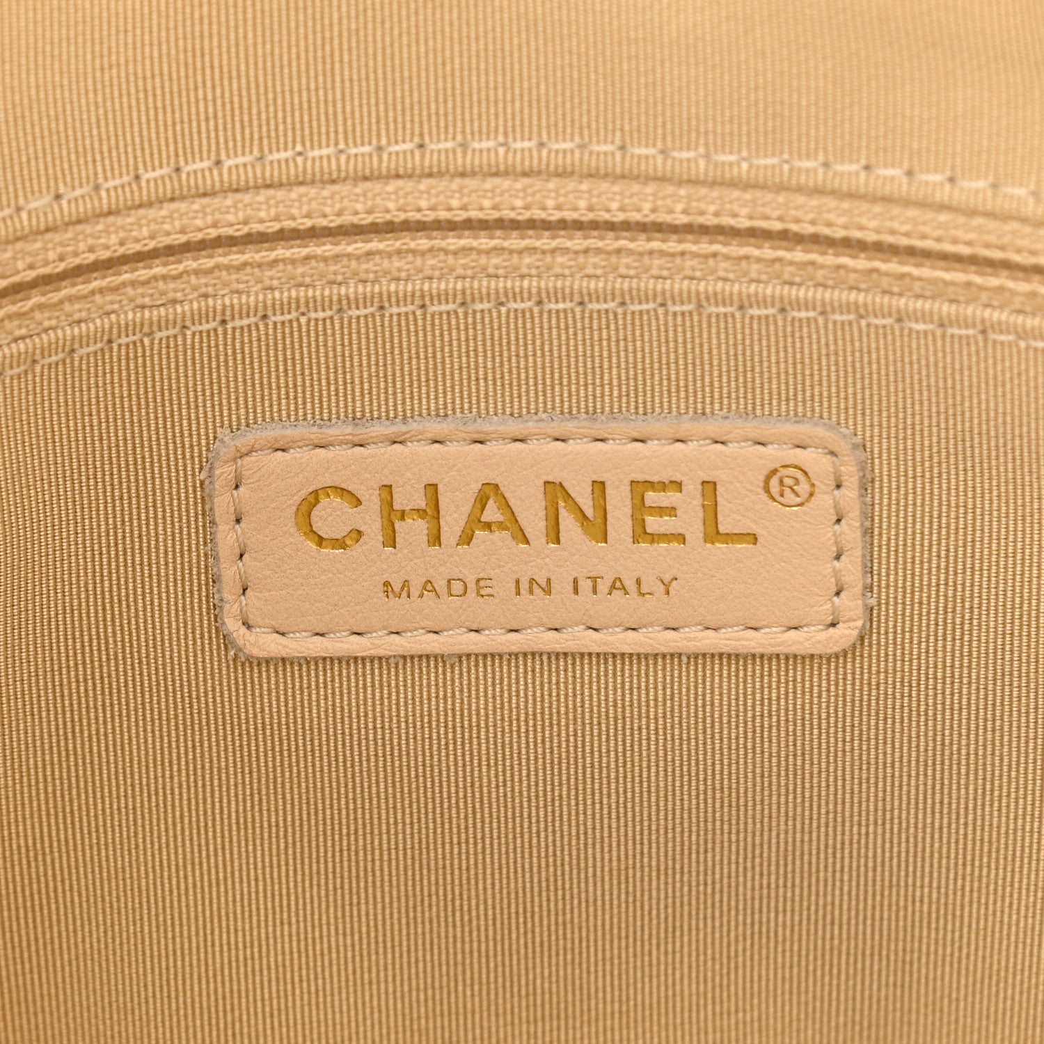 Chanel Calfskin Quilted Small Shopping Tote White 6 of 11