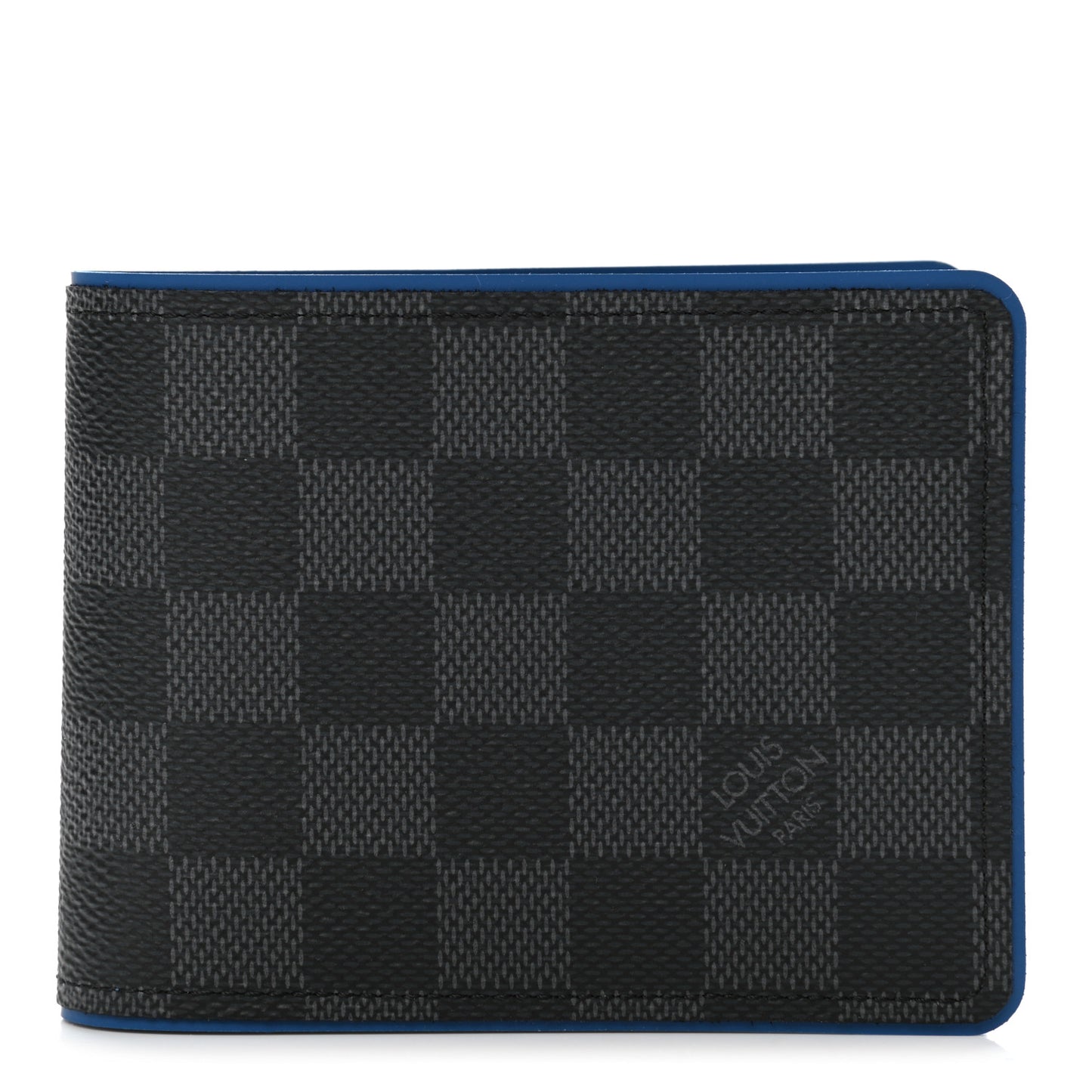 Damier Graphite Slender Wallet Blue