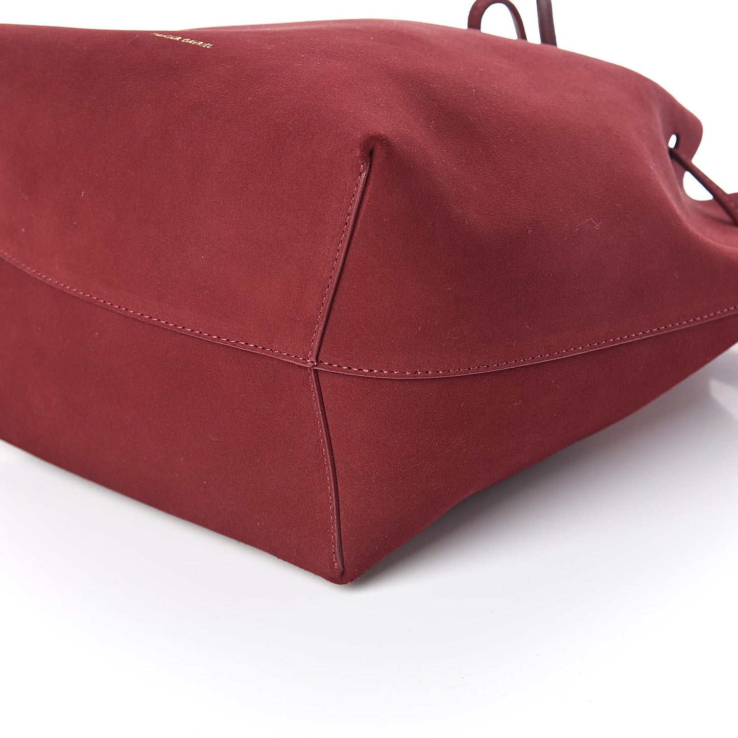 Suede Bucket Bag Rococo