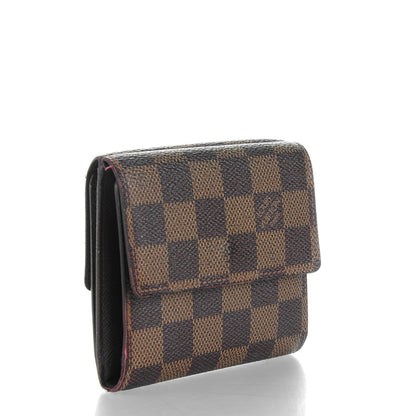 Louis Vuitton Damier Ebene Elise Wallet 3 of 9