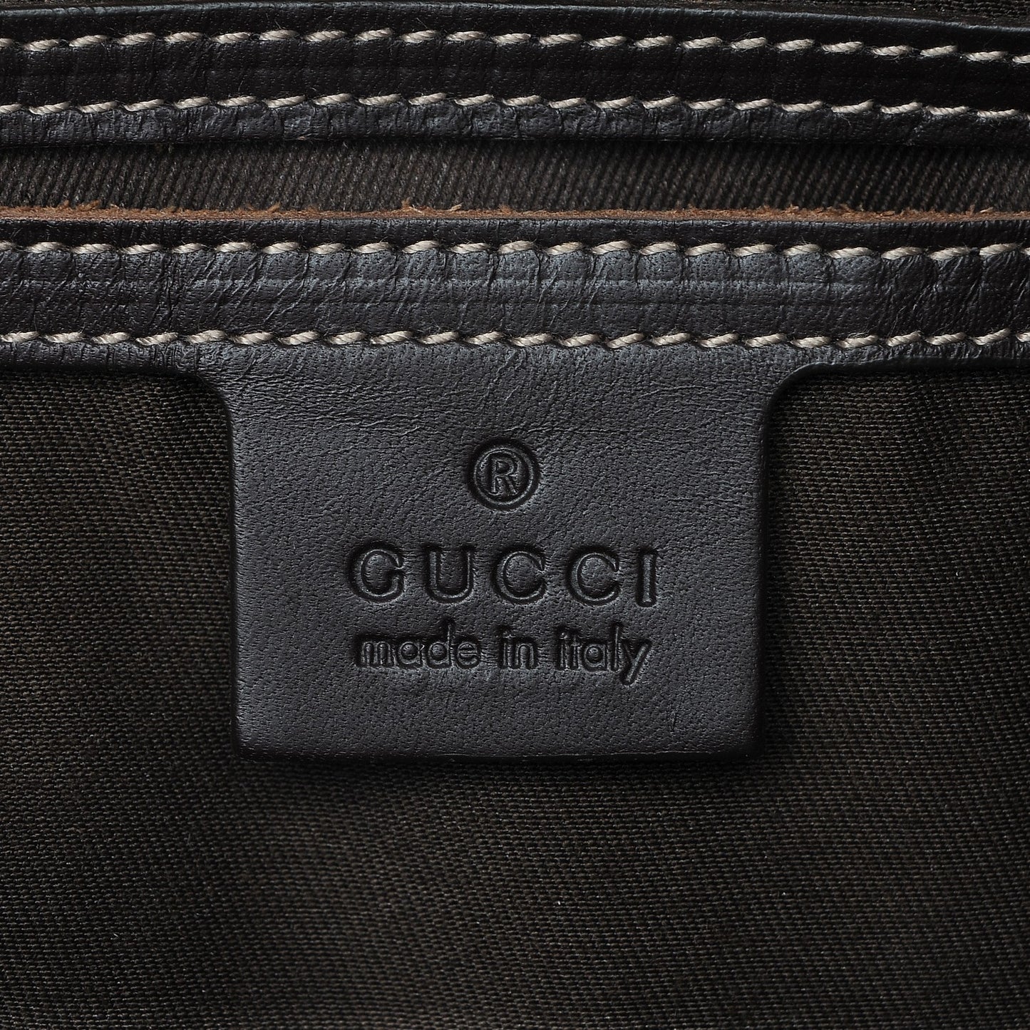 GG Plus Monogram Web Medium Joy Boston Dark Brown