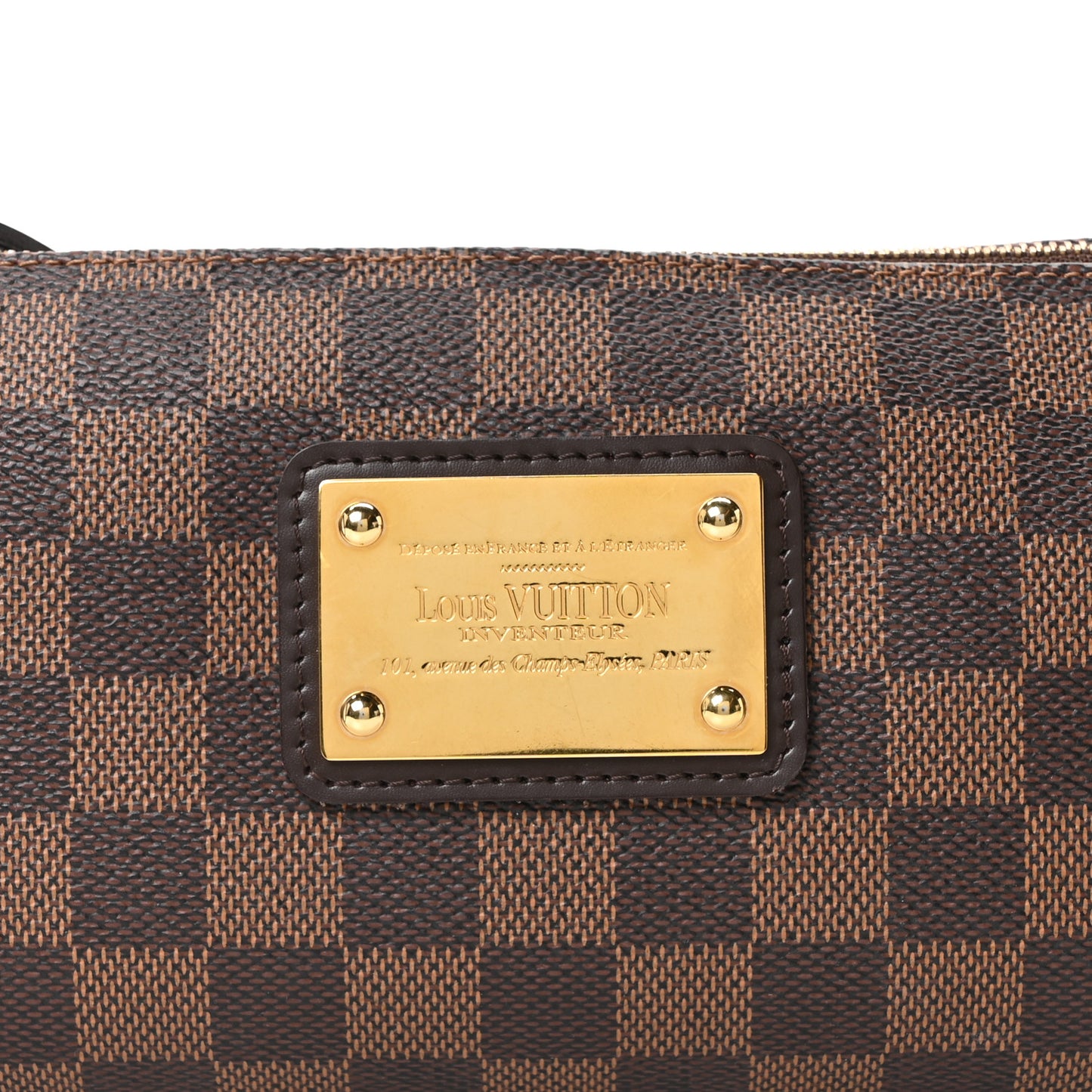 Damier Ebene Eva Clutch