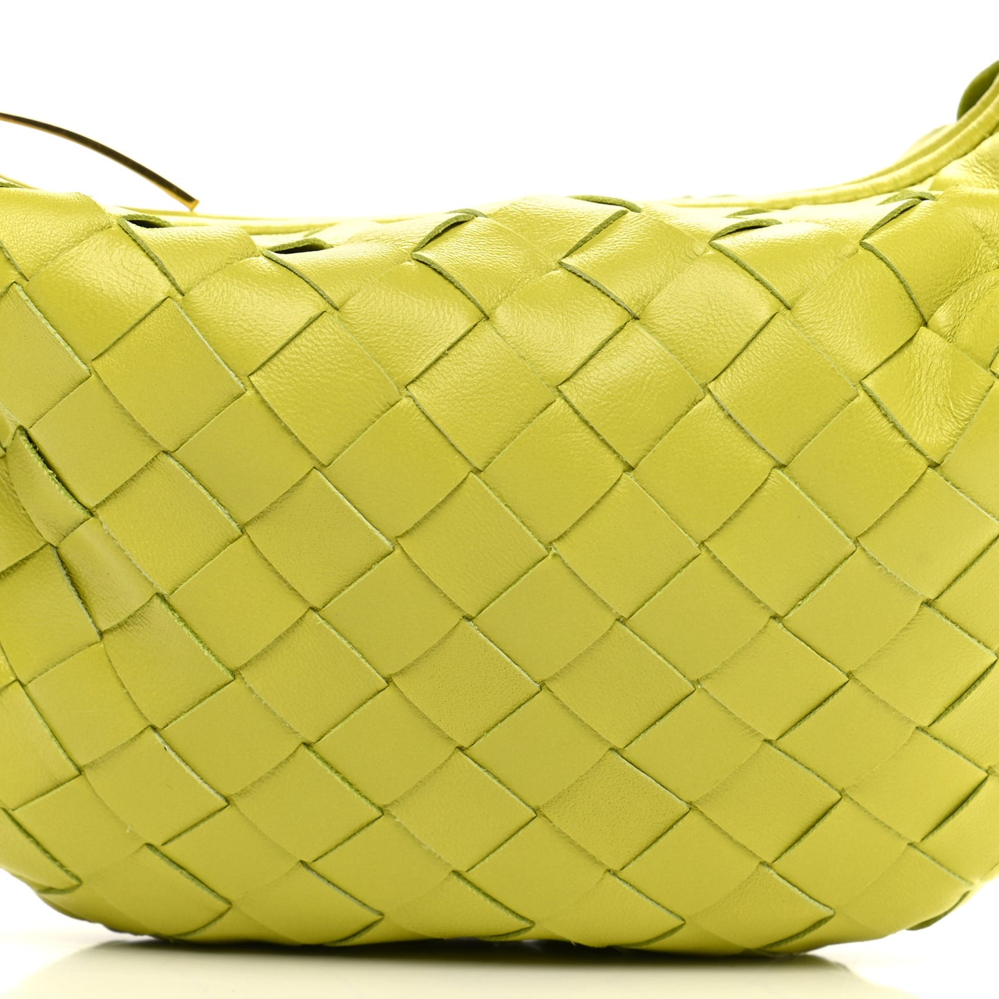 Nappa Intrecciato Mini Jodie Kiwi