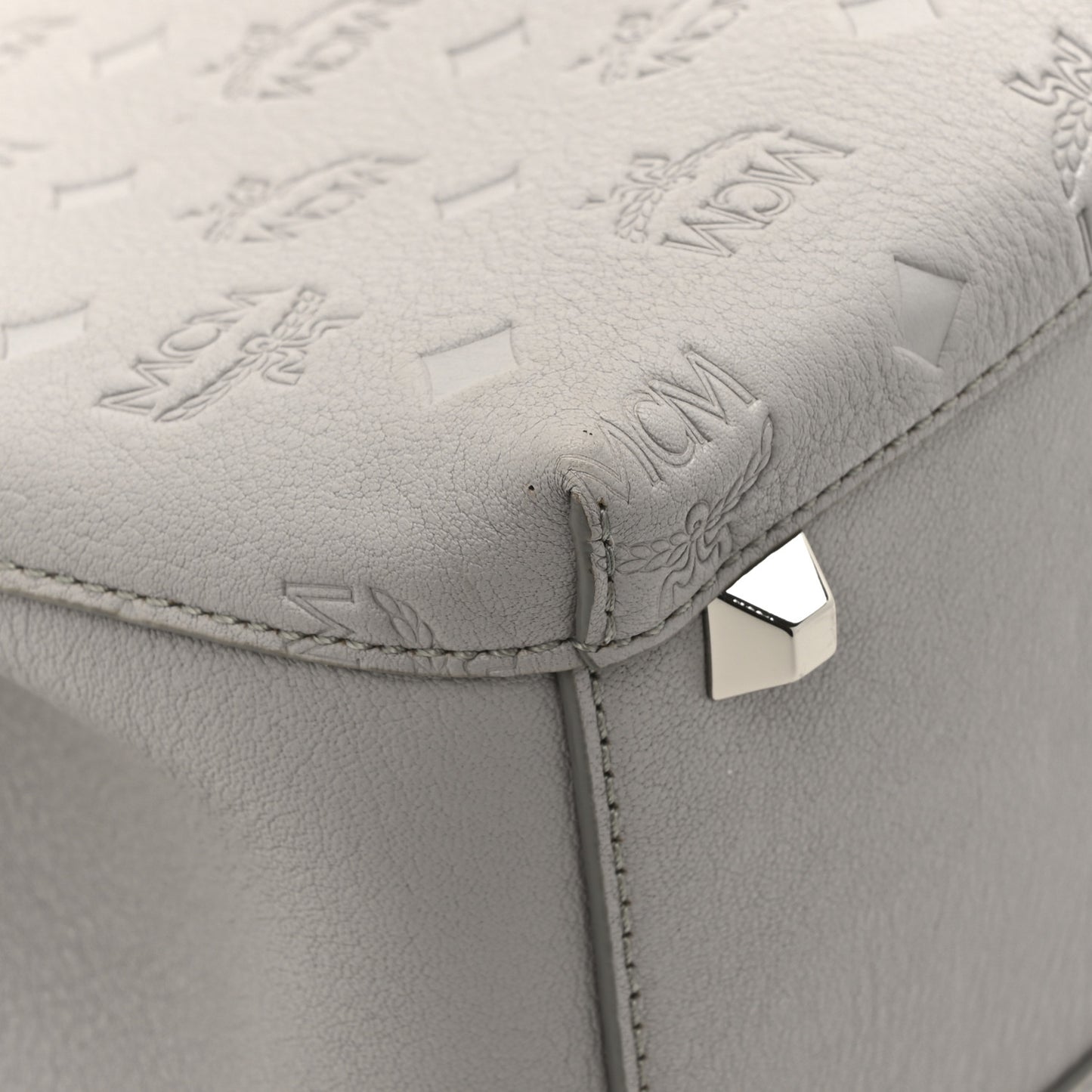 Calfskin Ottomar Monogram Sarah Convertible Hobo Dove