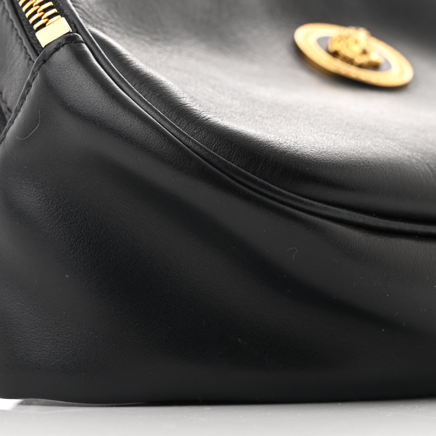 Versace Calfskin Medea Belt Bag Black 10 of 11