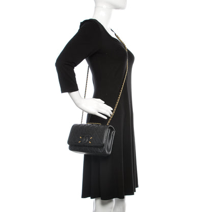 Chanel Caviar Quilted Small CC Filigree Flap Black 2 of 10