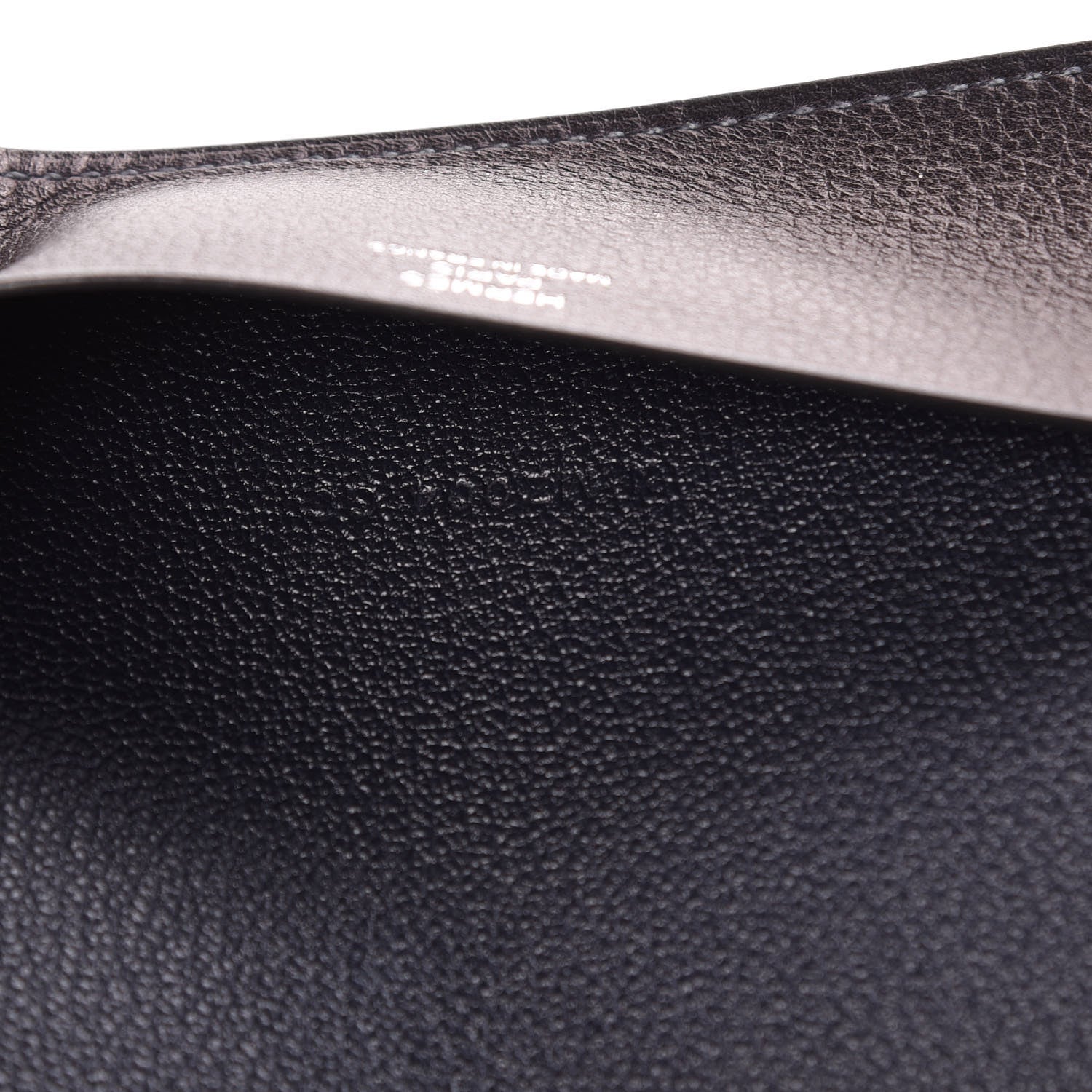Hermes Evergrain MC2 Magellan Passport Holder Black 7 of 8