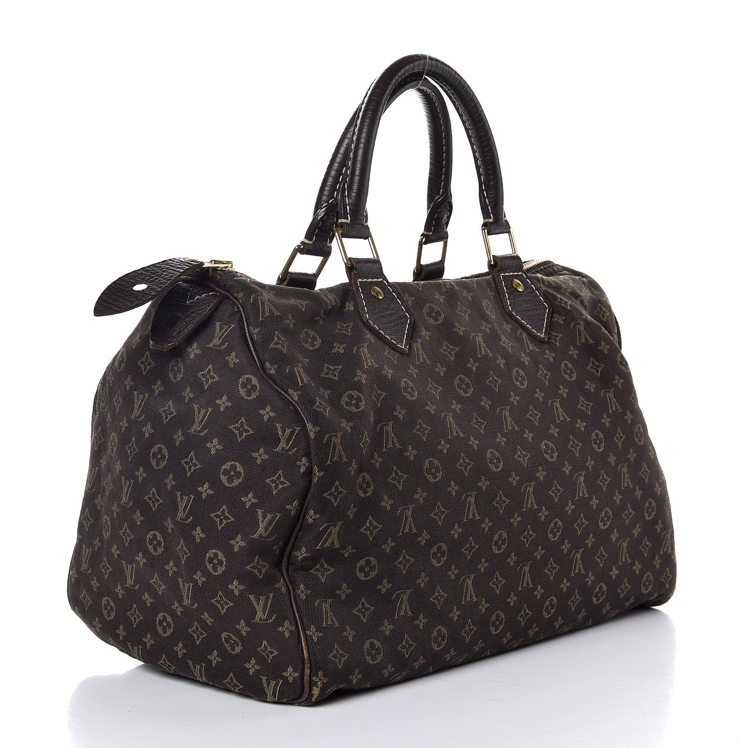Louis Vuitton Mini Lin Speedy 30 Ebene 3 of 14