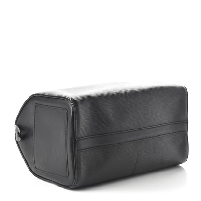 Louis Vuitton Epi Speedy 25 Black 4 of 9