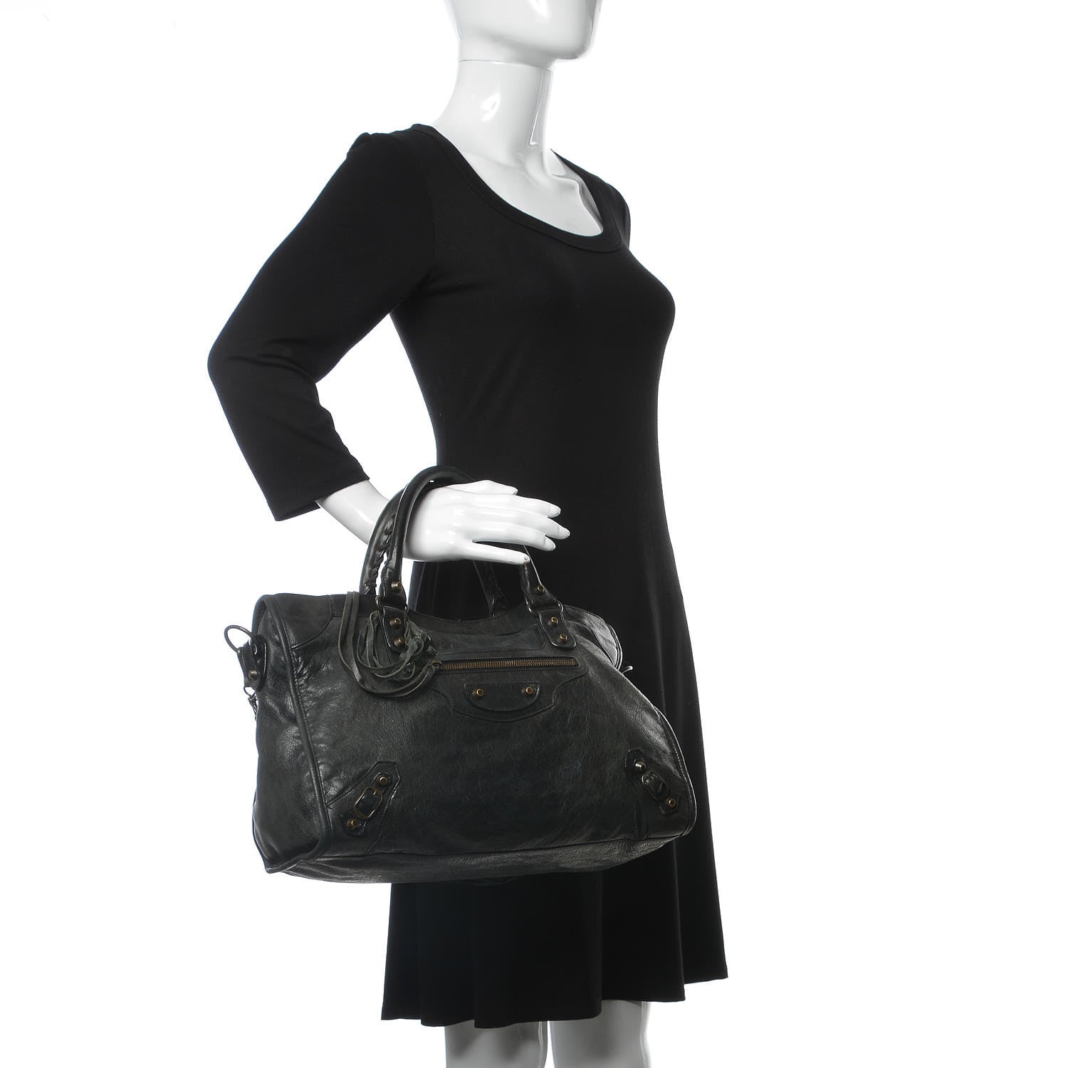 Balenciaga Agneau Classic Hardware City Black 3 of 11