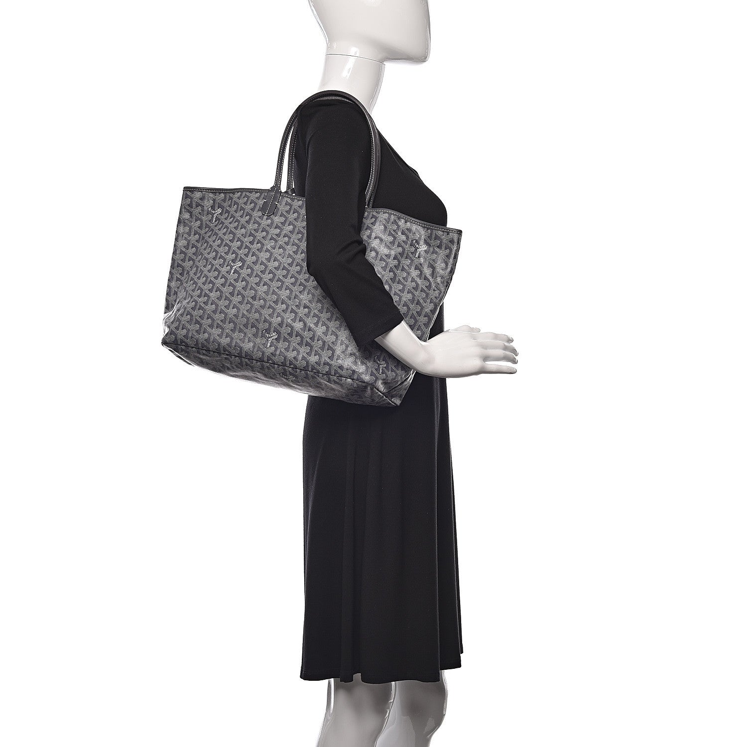 Goyard Goyardine Saint Louis PM Grey 2 of 16