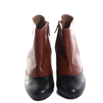 Hermes Boots 40 Black Brown 2 of 5