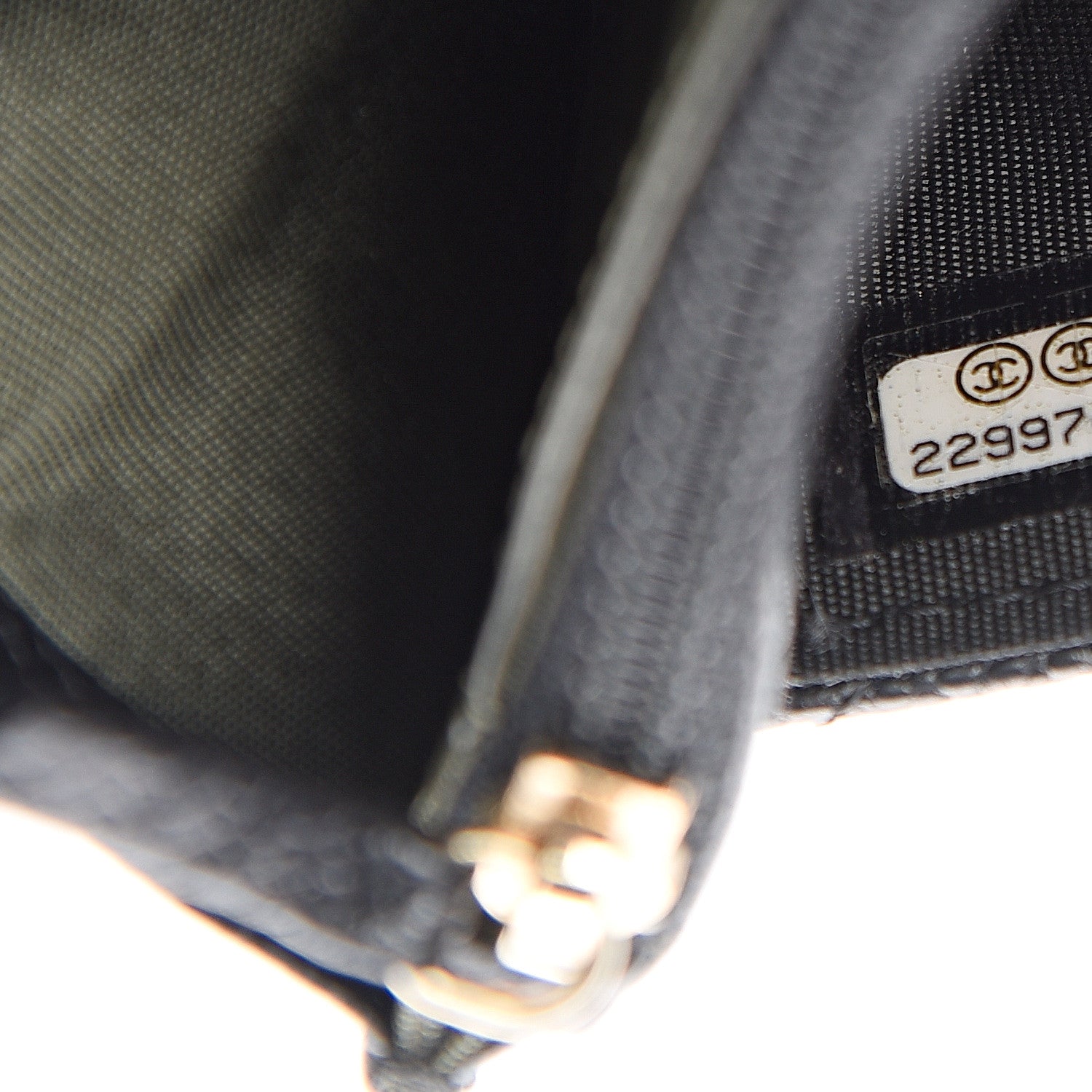 Chanel Caviar Quilted Boy Wallet On Chain WOC Black 7 of 10