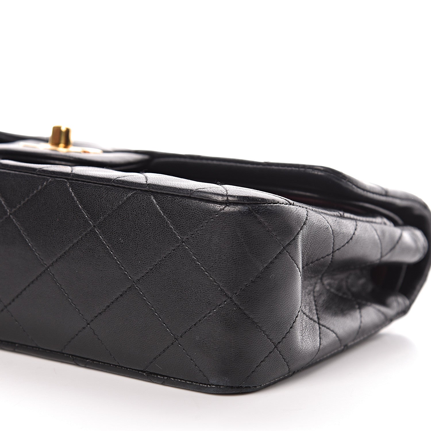 Chanel Lambskin Quilted Small Double Flap Black 11 of 11
