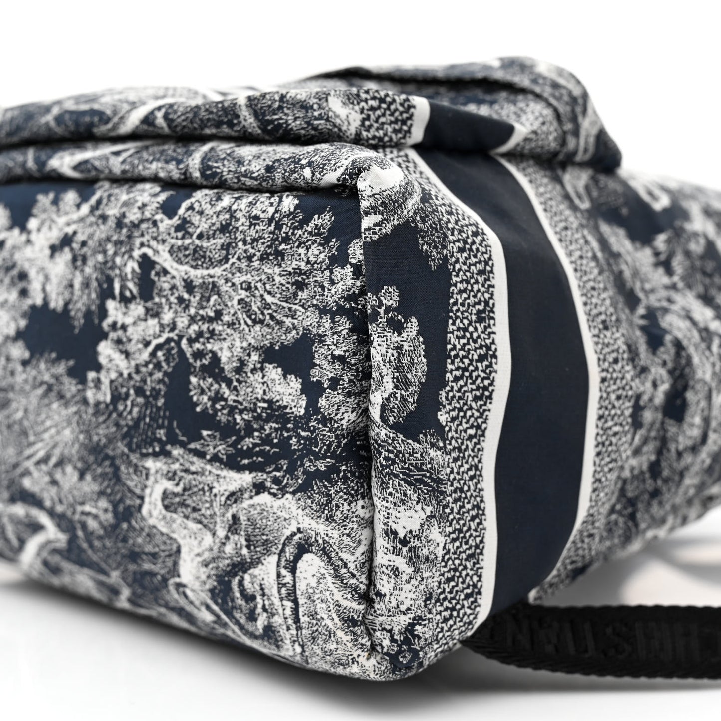 Nylon Technical Fabric Toile De Jouy Small Diortravel Backpack Blue