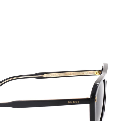 Gucci Aviator Sunglasses GG0128S Black 8 of 9