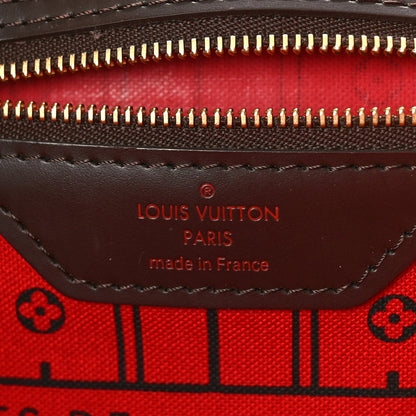 Louis Vuitton Damier Ebene Neverfull MM 6 of 9