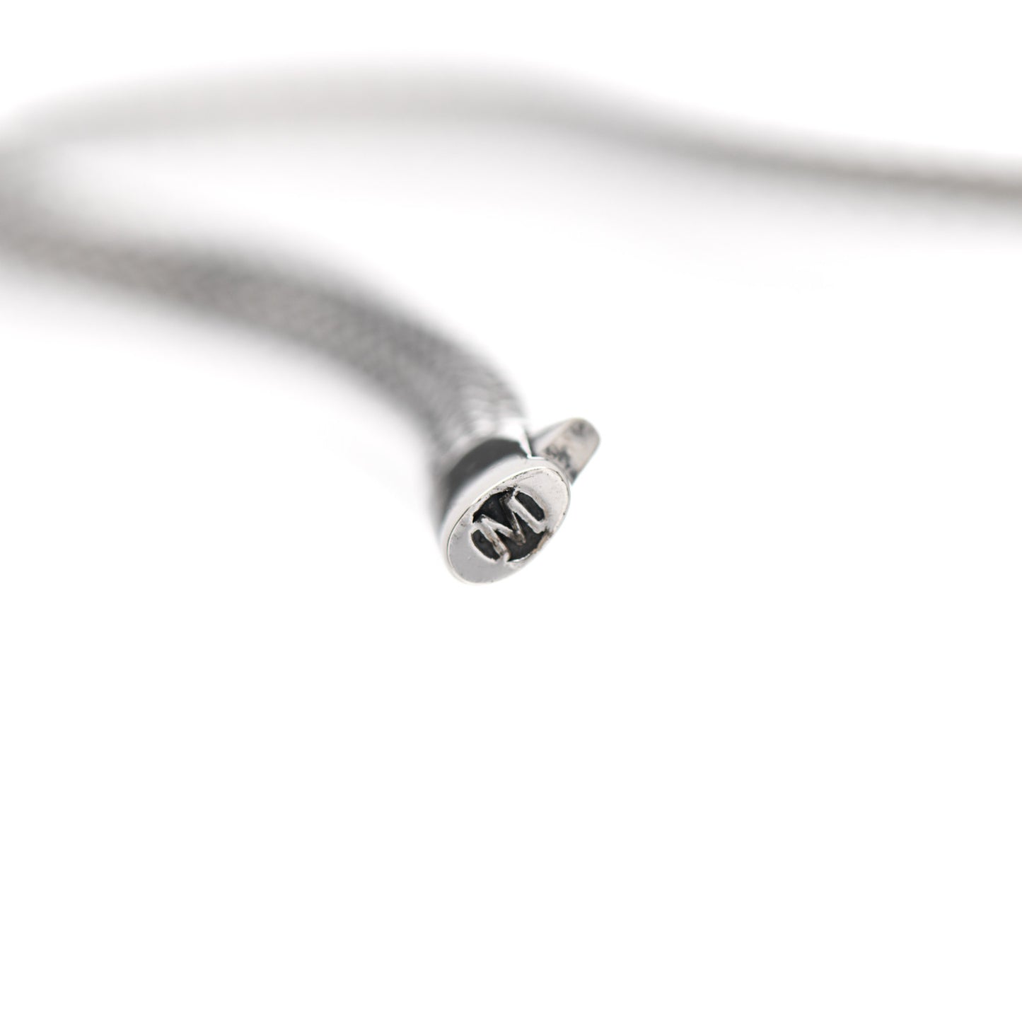 Sterling Silver Black Sapphire 5mm Classic Chain Bracelet