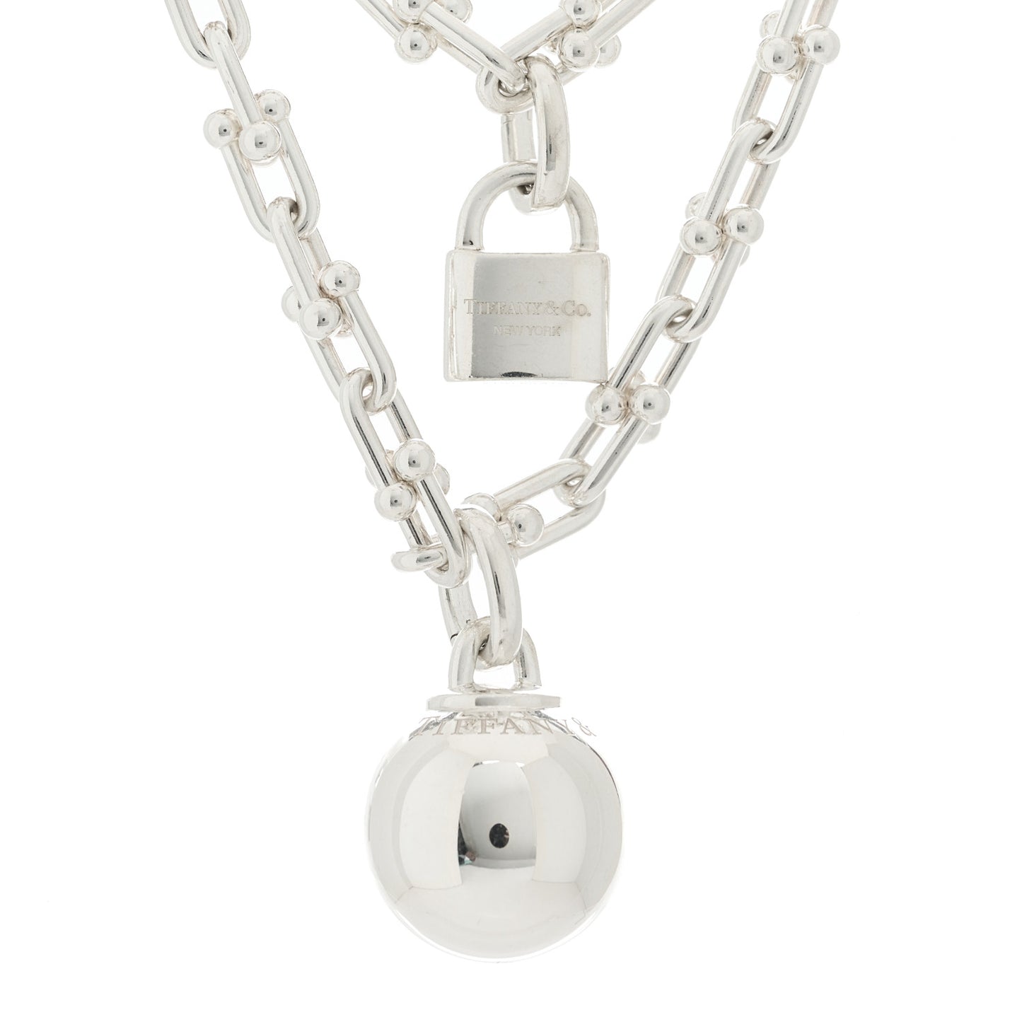 Sterling Silver HardWear Wrap Necklace
