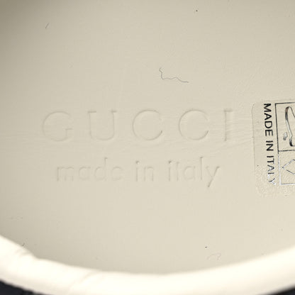 Gucci GG Supreme Monogram Web Mens New Ace Sneakers 8.5 Dark Blue 7 of 10