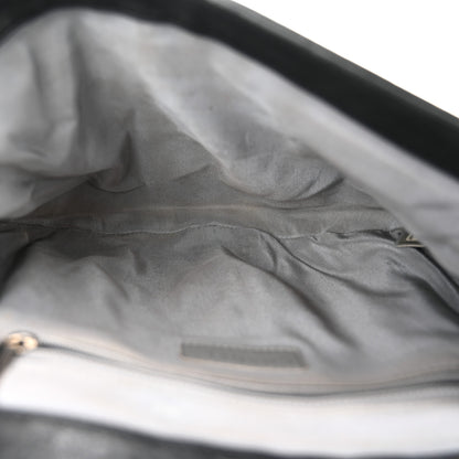 Chanel Washed Lambskin Quilted Medium Chain Around Messenger Black 5 of 10