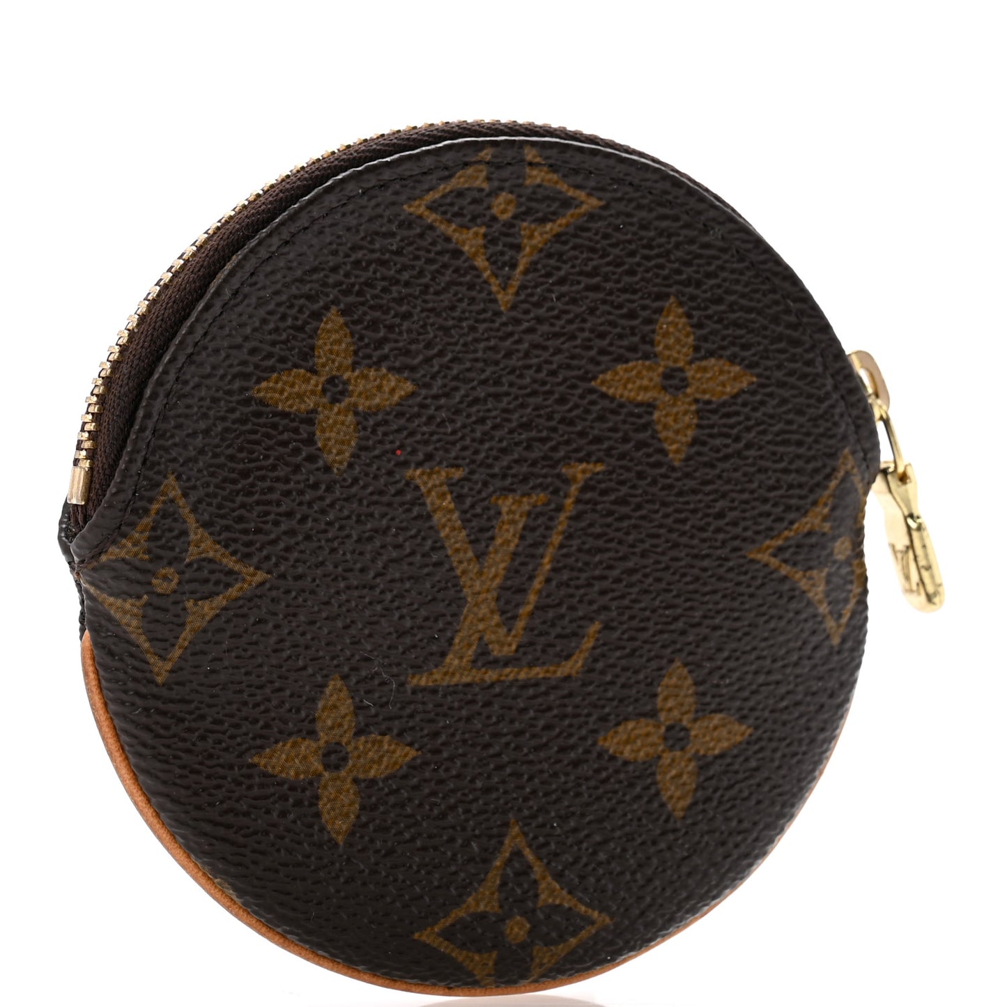 Monogram Round Coin Purse
