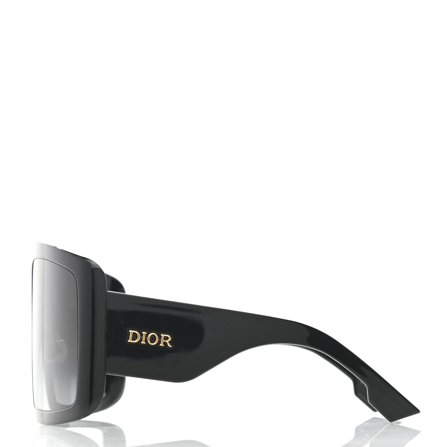 Christian Dior Acetate DiorSo Light 1 Shield Sunglasses Black 3 of 8