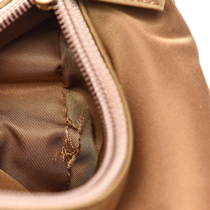 Prada Tessuto Nylon Small Shoulder Bag Nocciolo 7 of 10