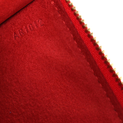 Louis Vuitton Epi Pochette Accessories 24 Castillan Red 7 of 11