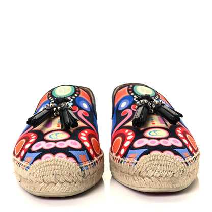 Christian Louboutin Canvas Mens Relax Max Espadrilles 41 Multicolor 2 of 8