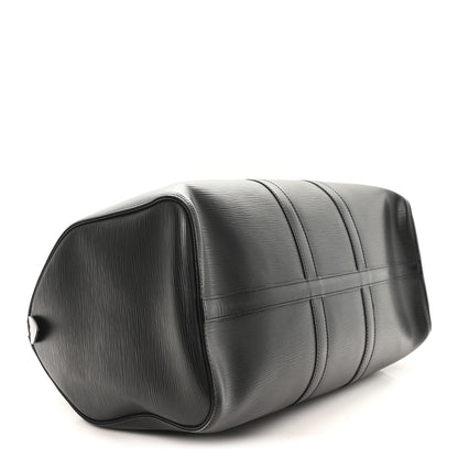 Louis Vuitton Epi Keepall 45 Black 3 of 9