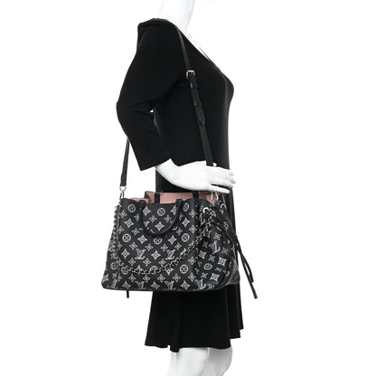 Louis Vuitton Mahina Flight Mode Bella Tote Black 2 of 10