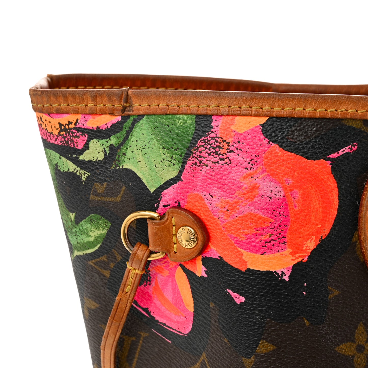 Monogram Roses Neverfull MM