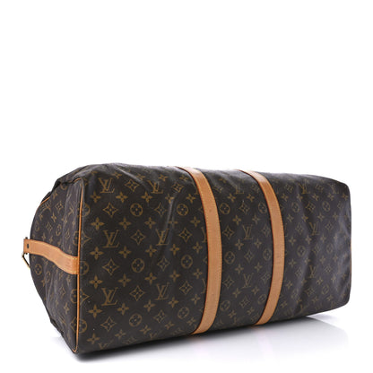 Louis Vuitton Monogram Keepall Bandouliere 55 4 of 13