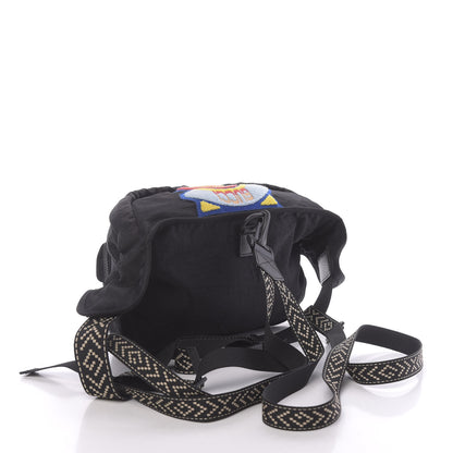 Gucci Nylon 80s Logo Patch Belt Bag Black 3 of 10