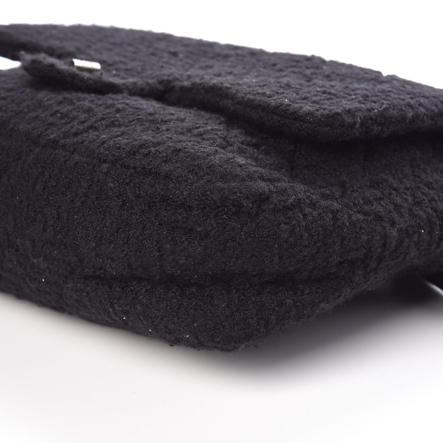 Tweed Easy 2.55 Reissue XXL Maxi Flap Black