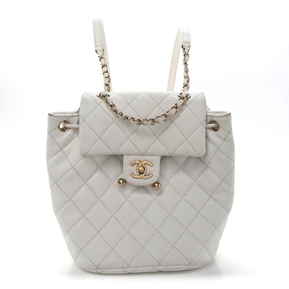 chanel urban spirit backpack mini price Calfskin Quilted Small Blue 1712893 FASHIONPHILE Chanel Mini Urban Spirit Backpack