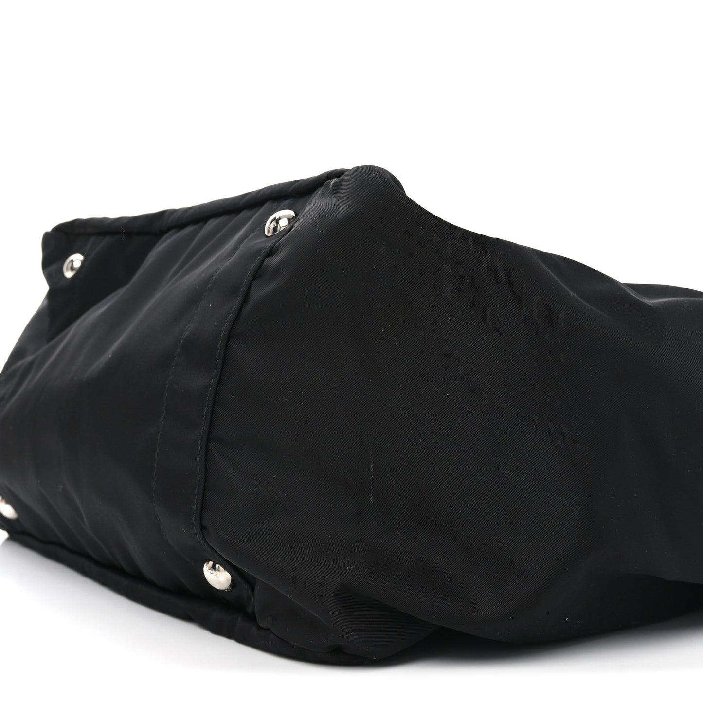 Tessuto Nylon Vela Diaper Bag Black