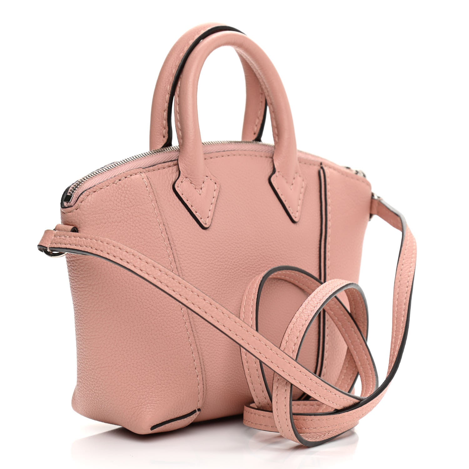 Louis Vuitton Veau Cachemire Soft Lockit Nano Magnolia 2 of 9