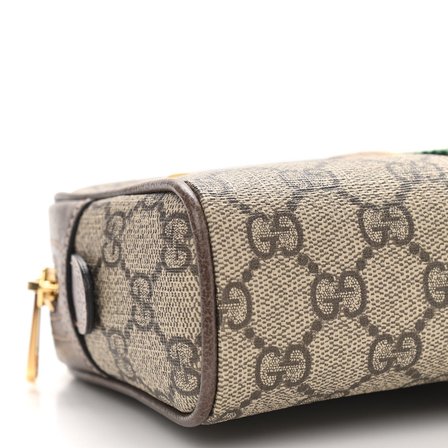 Gucci GG Supreme Monogram Web Small Ophidia Belt Bag 95 38 Dark Brown 10 of 11