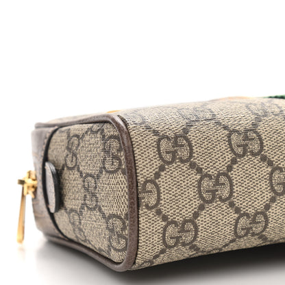 Gucci GG Supreme Monogram Web Small Ophidia Belt Bag 95 38 Dark Brown 10 of 11