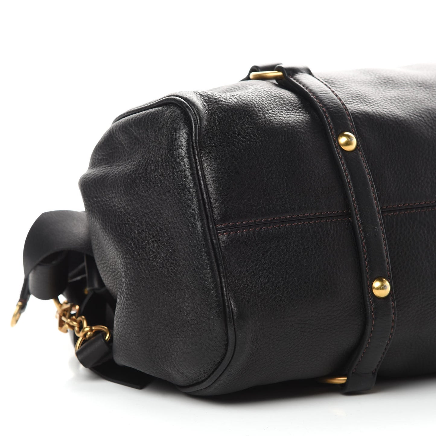 Vitello Medium Bow Bag Black