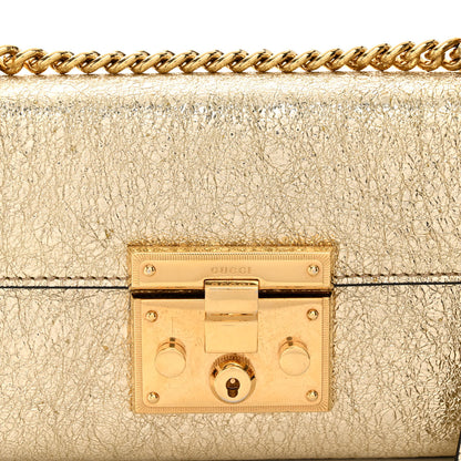 Gucci Galassia Small Padlock Shoulder Bag Platino 7 of 13