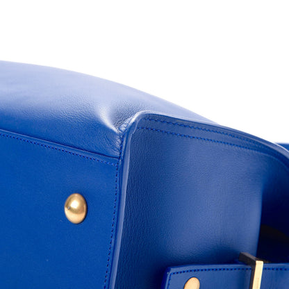 Saint Laurent Calfskin Small Classic Y Cabas Royal Blue 12 of 14