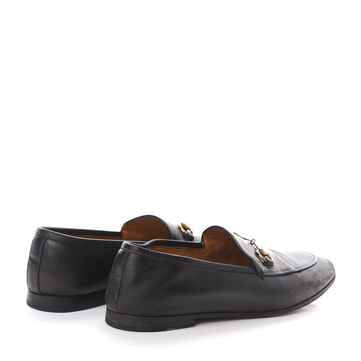 Calfskin Womens Jordaan Loafers 38 Black